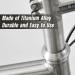 TiTo Titanium Bicycle Headset Spacer Set - 1-1/8 Inch 5-30mm - Threadless Stem Spacers for MTB, BMX, Road Bikes - Glossy Finish - Buy Online on GoSupps.com