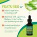 Aloe Life Herbal Aloe Ear Wash Plus - Soothing Relief for Ear Irritations, Swimmer's Ear & Itchy Ears - Whole Leaf Aloe Vera with Herbs - Safe for Animals - 1oz - Buy Online on GoSupps.com
