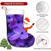 Ffexs Velvet Christmas Socks - Musical Instruments Design - One Size Violet Blossom - Perfect for New Year & Holiday Gifts - Buy Online on GoSupps.com