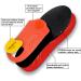 Orthotic Insoles Arch Support Full Length Inserts for Flat Feet - Size UK-5/24CM/9.44 Red - Buy Online on GoSupps.com