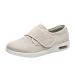 Women Diabetic Shoes for Elderly Women Wide Shoes Walking Shoes Adjustable Closure for Swollen Feet Edema Wide Shoes 8 Khaki