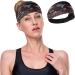 Womens Sports Headbands - Breathable Elastic Hair Bands for Quick Dry - Hummingbird Flower Design - Buy Online on GoSupps.com