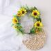 Lurrose Flower Headband & Sunflower Crown - Boho Flower Wreath & Halo Headdress for Weddings & Beaches - International Shipping Available - Buy Online on GoSupps.com