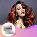Peigne craie pour cheveux lavable ensemble de peignes craie pour cheveux | Ensemble de teinture de mascara pour femmes | Ensemble de craies pour lavables de 8 couleurs teinture UN 1 unit (Lot de 1) - Buy Online on GoSupps.com