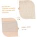 minkissy 3 Sets Loofah Face Wash Natural Loofah Facial Scrub Pad Women Cleaning Pads Loofah Makeup Puff Makeup Powder Puffs Facial Puff Round Makeup Sponge Cotton Makeup Set Miss Make up - Buy Online on GoSupps.com