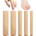 Soodyoow 5 pieces toe protection 3 sizes silicone toe protection soft gel cutable toe separator breathable toe cushion toe caps for cornal eyes Schwielen thumb valgus toe protection