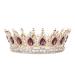 Wedding Crown / Tiara Round Rhinestones Bridal Jewelry Durable and Colorfast for Women and Girls