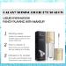Diamond White Liquid Glitter Eyeshadow - Metallic Icy White with Fine Sparkle, Long-Lasting Formula for Sparkling Eyes - Buy Online on GoSupps.com