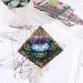 GLMFAN Healing Crystal and Stone 2.4" Orgone Pyramid for Positive Energy Amethyst Crystal Decors Gifts Protection Crystals Energy Generator Blance Chakras Meditation Aids Sleep Attract Wealth Lucky (Black Stone) - Buy Online on GoSupps.com