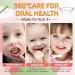 Children's Foam Toothpaste | Natural Strawberry & Blueberry Formula for U-Shaped Toothbrush | Safe Oral Care for Kids - Buy Online on GoSupps.com