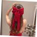 SKISUNO Satin Ribbon Hairpin Big Hair Bows Hair Barrettes for Teen Ponytail Clip Accessories for Teen Teen Hair Bows Hair Bow Barrette Hair Clips for Makeup Red Hair Bow - Buy Online on GoSupps.com