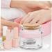Healeved Nail Cup Glass Nail Brush Nail Dish Cups Manicure Nail Dish Cup Acrylic Nail Supplies Manicure Nail Dish with Wooden Lid Dappen Dish with Lid Stainless With Base Bracket - Buy Online on GoSupps.com