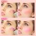 PASNOWFU 2 Colors Liquid Blush: Long-Lasting 3-In-1 Cream Blush for Cheeks & Lips - Foggy Pink+Peach - Buy Online on GoSupps.com