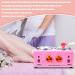 Professional Double Wax Warmer Machine for Hair Removal | Electric Wax Heater for Paraffin Spa | 100 Waxing Cloth & 50 Wooden Sticks | Pink - Buy Online on GoSupps.com