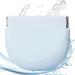 Cypreason Prosthesis Shell | Food-Safe Silicone Storage & Cleaning Container for Dentures Retainers - Portable & Ventilated - Light Blue - Buy Online on GoSupps.com