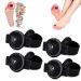 4pairs 2023 New Stepfit Acupressure Magnetic Leather Toe Ring -Magnetic Therapy Slimming Toe Rings Magnetic Acupressure Toe Ring The Secret To Get Totect Body Back (4Pair)