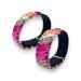 Designer bracelet for movement disease adjustable Velcro bracelet for nausea in the morning dizziness and nausea-natural healing (pink lady) (large 22.9 cm) Large 9 "
