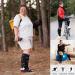 Zfsock Compression Stockings for Men & Women | 20-30mmHg Support Socks for Thick Calves | Medical Travel & Sport Socks | Pink Cat Design - Buy Online on GoSupps.com
