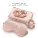 Zoe Ayla Beauty Sleep Collection | Plane Travel Essentials | Scrunchies & Pink Eye Mask for Women - Buy Online on GoSupps.com