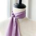 amangul Long Ribbon Silk Scarf Elegant Hand Tied Neck Scarf Elegant Hair Scarf Women Dinner Party Hairband Elegant Hair Decors(Mustard Color) - Buy Online on GoSupps.com