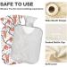 Oarencol Cute Sloth Hot Water Bottle | 2L Transparent Bag for Cramps & Pain Relief - Buy Online on GoSupps.com