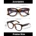 4-Pack Retro Oversized Anti-Blue Light Reading Glasses for Men & Women - Square Blue Light Filter Computer Glasses (3.0x) - Buy Online on GoSupps.com