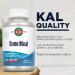 KAL Bone Meal Tablets Calcium Supplement w/Magnesium Vitamin D3 and K Bone Health Muscle and Nerve Function Support Rapid Disintegration Gluten Free Non-GMO 60-Day Guarantee 125 Serv 250ct - Buy Online on GoSupps.com