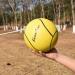 GAMESUN Galvanized Tetherball Set with Yellow Ball - Outdoor Backyard Game with Durable Poles and Rope - Buy Online on GoSupps.com