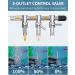 Pawfly 3-Way Aquarium Air Flow Controller Valve | Multi-Port Air Pump Distributor with Check Valves & Suction Cups - Ideal for Fish Tanks - Buy Online on GoSupps.com