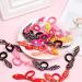 Buy Ilamourcar 100-Piece Colorful Hair Tie Set - Elastic Scrunchies for Women & Girls | Perfect for Parties & Gifts - Buy Online on GoSupps.com