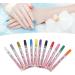 12 Colors Nail Art Pens Set Quick Dry Portable Long Lasting Nail Painting Drawing Pens for Details Lines - Buy Online on GoSupps.com
