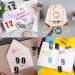 Modixun 4 Themes Retro Rubber Clear Stamps - 34Pcs Transparent Silicone Seal for DIY Scrapbooking and Card Making | Style A - Buy Online on GoSupps.com