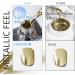 U-Shinein Metallic Painting Gel - 15ml Golden Nail Liner Kit - Buy Online on GoSupps.com