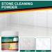UFr282 Stone Cleaning Powder Cleaner Multi-Purpose Cleaner Stain Remover Bathroom Kitchen Outdoor Use for Stainless Steel Aluminium Brass Ceramic Bronze and More (White One Size) White 1 St ck (1er Pack) - Buy Online on GoSupps.com