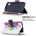 Buy Miago 9 Card Slots Leather Cover for Huawei Y5 2019 - Colorful Zipper Flip Wallet Case PU Leather Protective Cover with Sunflower Design - Buy Online on GoSupps.com
