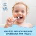 Ultra Soft Baby Toothbrush Set for 6-24 Months | Gentle Gum Care with Soft Flow Bristles - Pink & Blue - Buy Online on GoSupps.com
