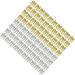 Beaupretty Dreadlocks Metal Cuffs Gold Hair Rings Crown Silver Braiding Beads Hair Extensions Accessory 80pcs - Buy Online on GoSupps.com