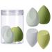 Stianiiile Makeup Sponge Set of 8 Latex Free Blender Beauty for Liquid Cream and Powder Soft and Flexible Beauty Sponges Super Soft Beauty Cosmetic 8 Green