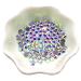 Ronomia Flatback Rhinestones Glass Diamantes Gems for Clothes Shoes Nail Art Crafts Decoration (ss20 4.8mm 1440pcs Colorful) Colorful SS20/4.8mm