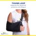 Brace Direct Arm Sling - XL Immobilizer for Arm & Shoulder Support | Post Surgery Cast for Injuries Fractures Sprains & Strains - Left or Right Arm - Buy Online on GoSupps.com