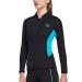 FitsT4 Womens Wetsuit Top 2mm Long Sleeve Neoprene Wetsuit Jacket with Front Zipper for Swimming Diving Surfing Boating Kayaking Snorkeling Aqua Small
