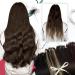 Moresoo Microring Hair Extensions - 50cm Dark Brown Remy Real Hair #4 | Easy Loop Cold Fusion 1g/s 50g - Buy Online on GoSupps.com