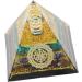 Energy Generator Orgone Pyramid Crystal Pyramid Home Desktop Decoration Trigger Calmness Enhance Spiritual Consciousness for Inner Peace and Healing - Buy Online on GoSupps.com