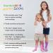SmartKnitKIDS Seamless Sensitivity Socks - 2 Pack (Purple & Charcoal XL) - Buy Online on GoSupps.com