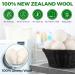 Wool Tumble Dryer Balls Eco-Friendly Organic Fabric Softener Reduce Wrinkles & Drying Time Save Energy Reusable Handmade 100% New Zealand Wool Baby Safe Unscented XL Size (Pack of 4) - Buy Online on GoSupps.com