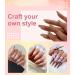 Bishengyf Chrome Nail Powder Set - 6 Color Mirror Effect Chrome Pigment | Silver Gold Pink | Includes Base Coat & No Wipe Top Coat - Perfect for Stunning Nail Art - Buy Online on GoSupps.com