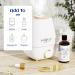 HIQILI Pure Ginger Essential Oil 100ml - Lymphatic Drainage, Swelling, Pain Relief - Skin, Hair, Diffuser - Large Bottle with Dropper & Gift Box - Pack of 1 - Buy Online on GoSupps.com