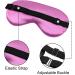 TSHAOUN Silk Sleep Masks - 6 Piece Set for Women, Men, and Children - Adjustable Strap, Blackout Eye Cover for Night, Travel, Nap - (6 Colors) - Buy Online on GoSupps.com