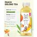 Tea PI Iced Tea Peach Oolong Tea Sweet Iced Fruit Tea Bottles Real Juice -16.9 fl oz 500mL 15 Pack - Buy Online on GoSupps.com