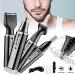 KouRy Multifunction Ear & Nose Hair Trimmer - USB Rechargeable Waterproof Clipper for Men & Women Dual Edge Blades Easy Cleaning - Buy Online on GoSupps.com